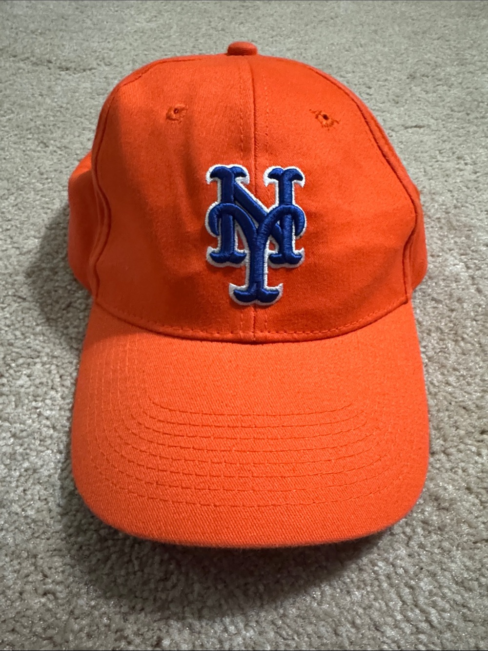 New York Mets Orange Baseball Cap